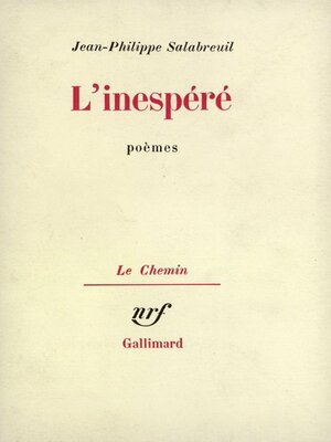 cover image of L'Inespéré